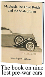 Der exklusive Bildband �ber die Entstehung von neun verschwundenen Maybach Vorkriegsautomobilen